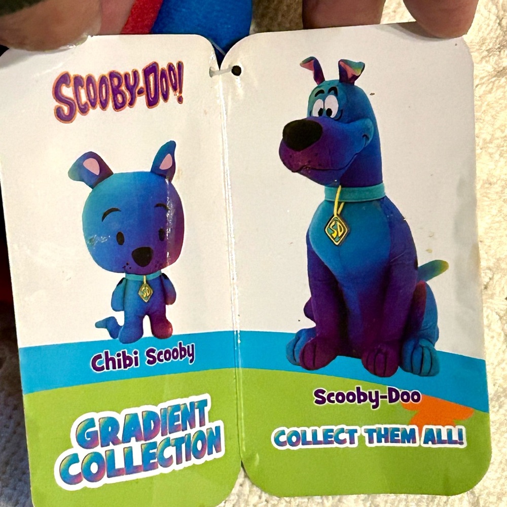 Scooby Doo - Rainbow Chibi Plush 7 Inches Tall by Toy Factory NWT - Picture 11 of 12